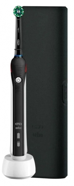 Oral-B Clean & Protect Cross Action Siyah 750 Şarjlı Diş Fırçası