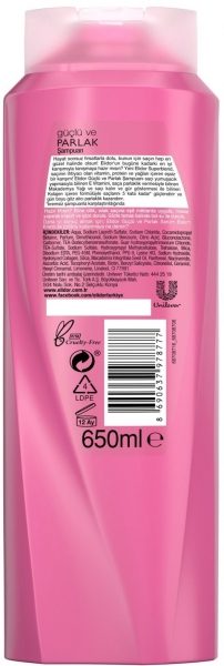 Elidor Superblend Güçlü ve Parlak 650 ml Şampuan