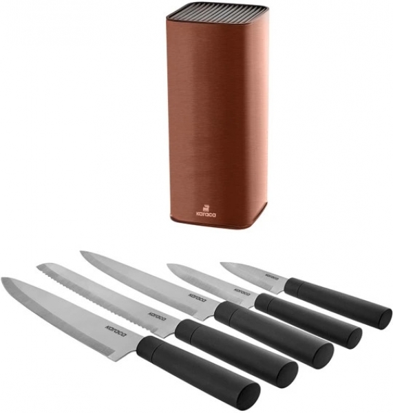 Karaca Grammy Copper Standlı Bıçak Seti 6 Parça
