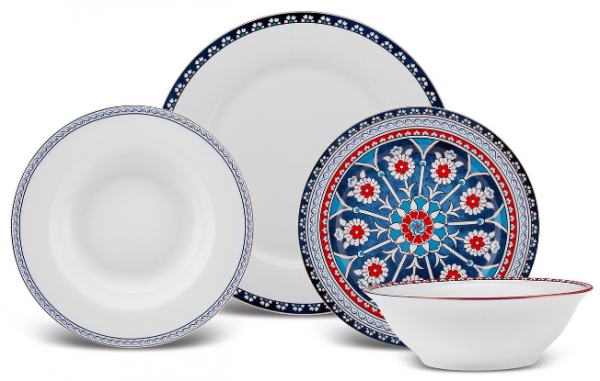Karaca Ancient 24 Parça Yemek Takımı