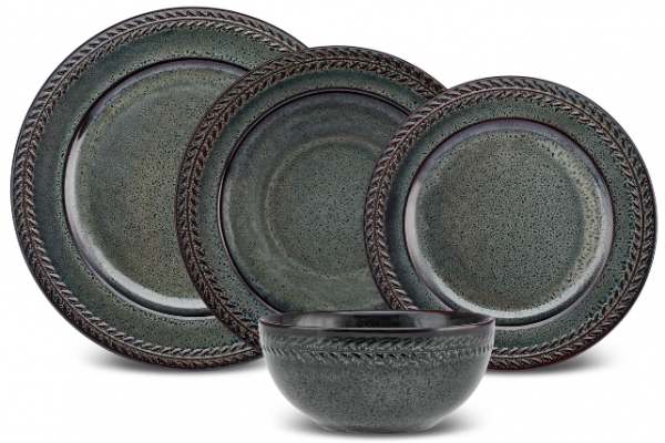 Karaca Başak Reaktif Stoneware 24 Parça Yemek Takımı