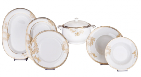 Royal Porcelain Liberty Gold 72 Parça Yemek Takımı