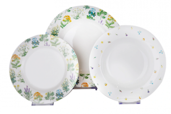 Royal Porcelain Herbs Garden 70 Parça Yemek Takımı