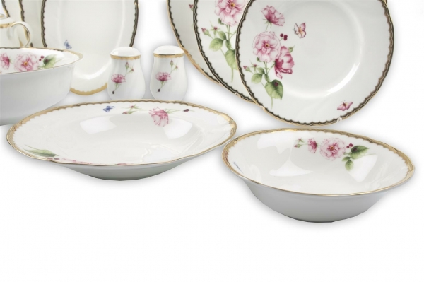 Mikasa Moor Rose Gold 74 Parça Yemek Takımı
