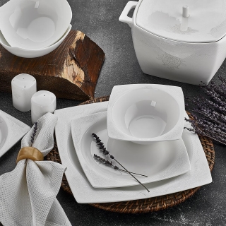 Aryıldız Bone Square AR45001 60 Parça Yemek Takımı