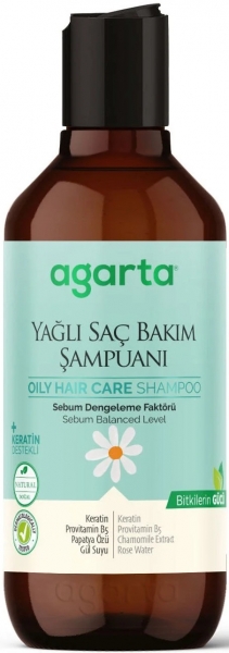 Agarta Doğal Yağlı Saç Bakımı 400 ml Şampuan