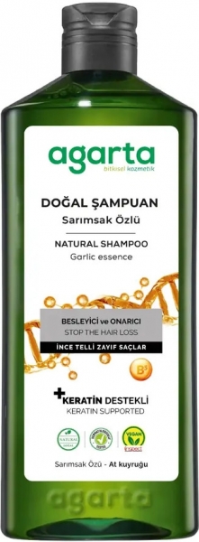 Agarta Doğal Sarımsaklı Saç Dökülmesine Karşı 400 ml Şampuan