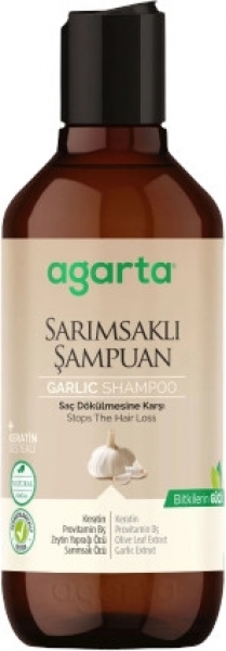 Agarta Doğal Sarımsaklı Saç Dökülmesine Karşı 400 ml Şampuan