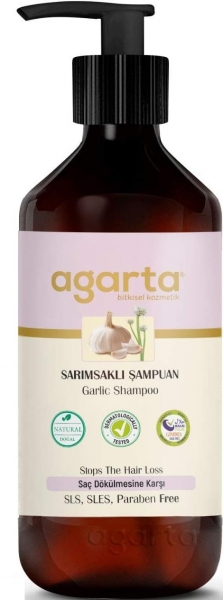 Agarta Doğal Sarımsaklı Saç Dökülmesine Karşı 400 ml Şampuan