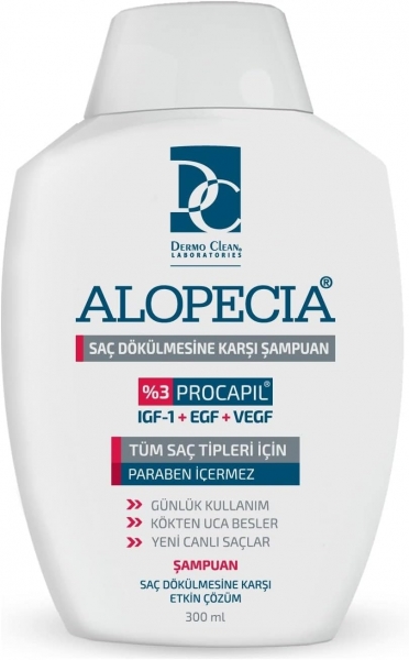 Alopecia Procapil ve IGF İçerikli 300 ml Şampuan