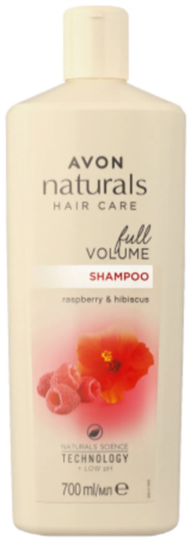 Avon Naturals Frambuaz ve Hibisküs Özlü 700 ml Şampuan