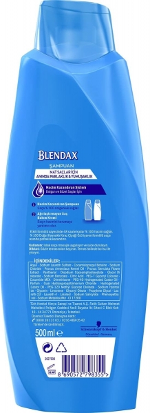 Blendax Anında Parlaklık ve Yumuşaklık Kiraz Çiçeği Özlü 500 ml Şampuan
