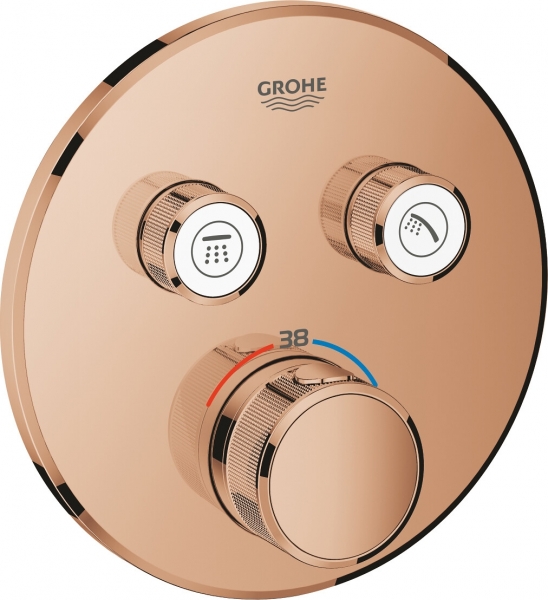 Grohe Grohtherm SmartControl 29119DA0 Duş Bataryası (Bakır)