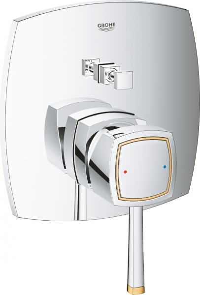 Grohe Grandera 24068IG0 Banyo Bataryası (Krom / Altın)