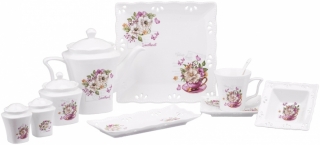 Taç Carpe Diem Fiori 34 Parça Kahvaltı Takımı