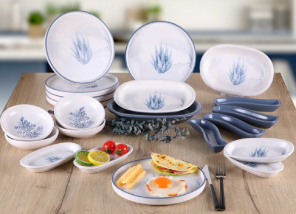 Keramika Blue Magic 21 Parça Kahvaltı Takımı