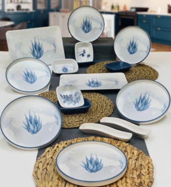 Keramika Blue Magic 16 Parça Kahvaltı Takımı