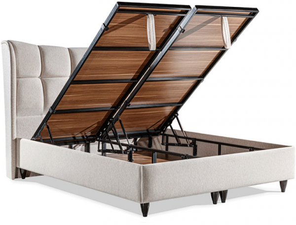 Evline Boston 180x200 Baza+Başlık+Yatak Seti