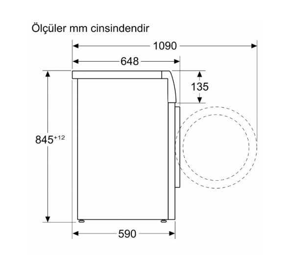 Bosch WGB254A0TR Çamaşır Makinesi