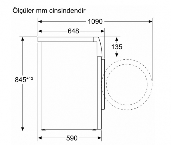 Bosch WGB244A0TR Çamaşır Makinesi