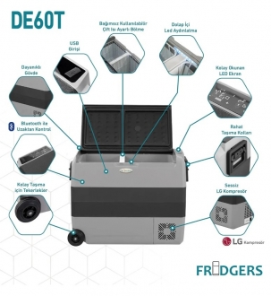 Fridgers DE60 Oto Buzdolabı
