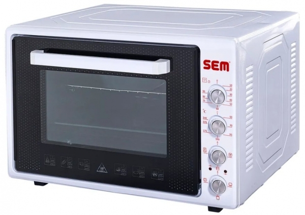 Sem SC-7002 Maxi Lamba 70 Lt Beyaz Mini Fırın