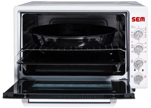 Sem SC-7002 Maxi Lamba 70 Lt Beyaz Mini Fırın