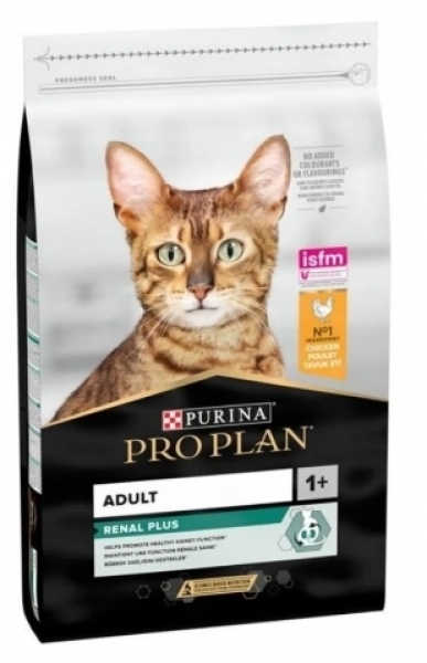 Pro Plan Renal Plus Tavuklu Yetişkin 10 kg Kedi Maması