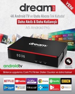 Dreamstar A5 Android Pro Uydu Alıcısı