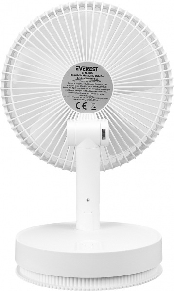 Everest EFN-600 Masaüstü Vantilatör