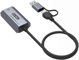 Go Des GD-6836 RJ45 to Type-C ve USB-A Dönüştürücü