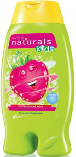 Avon Naturals Kids Çilek Kokulu Göz Yakmayan 250 ml Şampuan