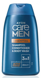 Avon Care Men Essential 3'ü 1 Arada 200 ml Şampuan