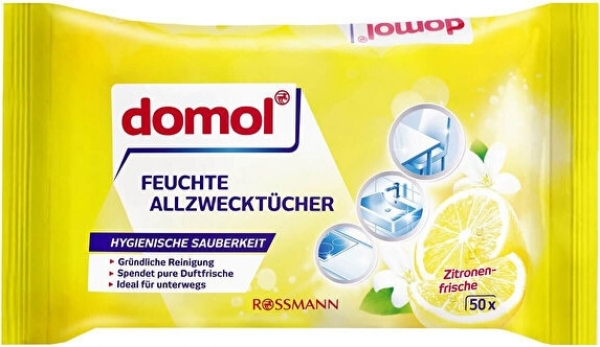 Domol Limon Kokulu Islak Temizlik Bezi