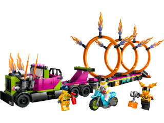 LEGO City 60357 Stunt Truck Ring of Fire Challenge