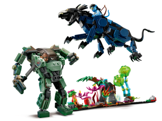 LEGO Avatar 75571 Neytiri & Thanator vs. AMP Suit Quaritch