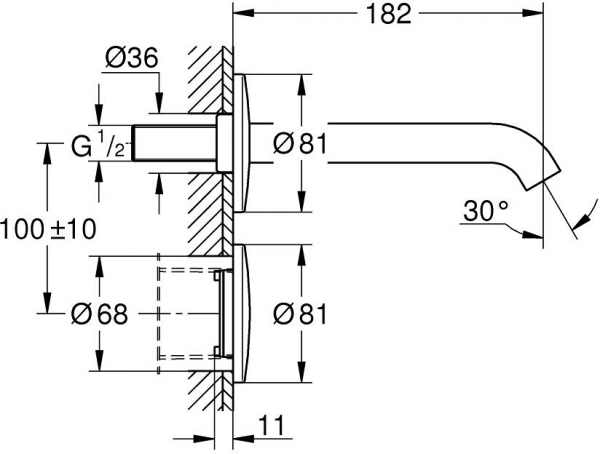 Grohe Essence E 36447000 Lavabo Bataryası