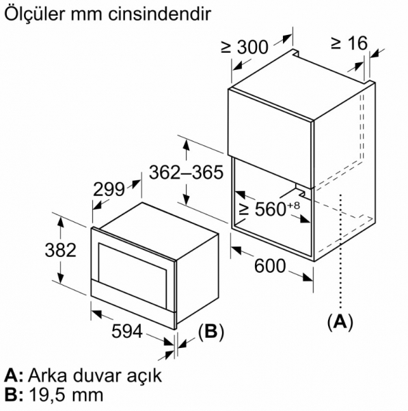 Bosch BEL7321B1 Mikrodalga Fırın