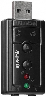 S-link SW-SGG027 USB Ses Kartı 2.0 Dönüştürücü
