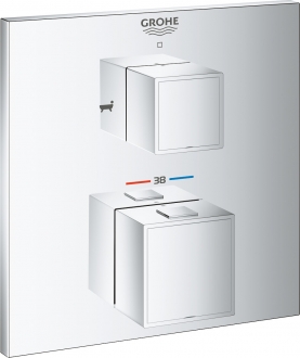 Grohe Grohtherm Cube 24155000 Banyo Bataryası