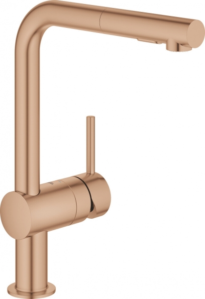 Grohe Minta 30274DL0 Eviye Bataryası (Bakır)