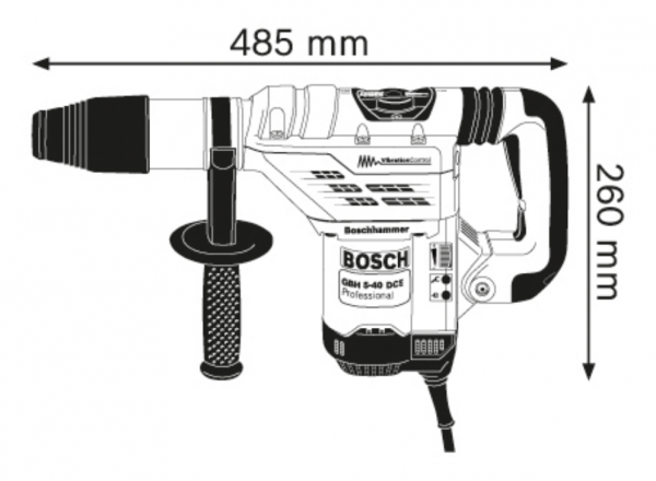Bosch GBH 5-40 DCE Professional Matkap