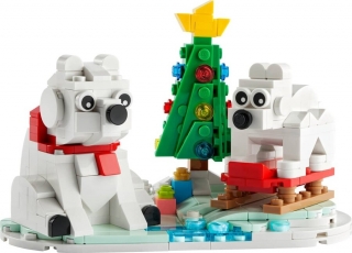 LEGO Iconic 40571 Wintertime Polar Bears