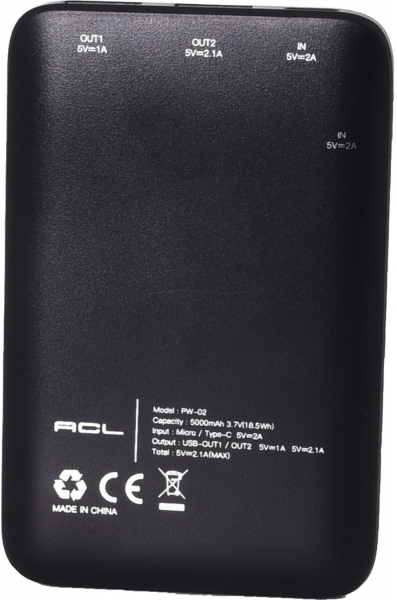 ACL PW-02 5000 mAh Powerbank