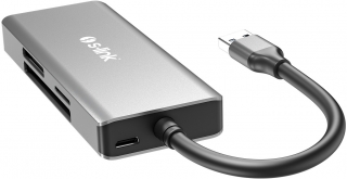 S-link SL-CR51 Type-C ve USB 3.0 CF SD M2 MicroSD MS Dönüştürücü
