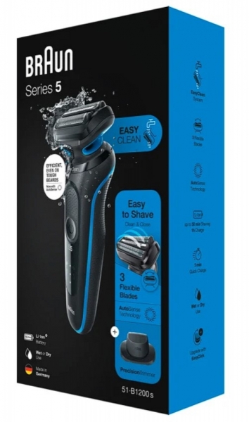 Braun EasyClick 5 51-B1200S Sakal Kesme Makinesi