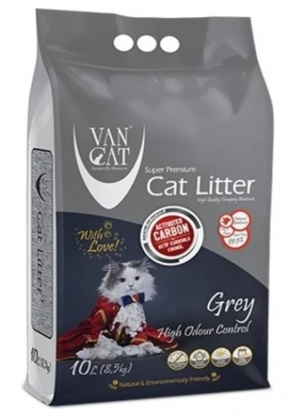 Vancat Van Cat Premium Active Carbon İnce 10 lt Kedi Kumu