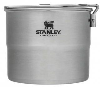 Stanley 6 Parça Çelik Kamp Yemek Seti Metalik