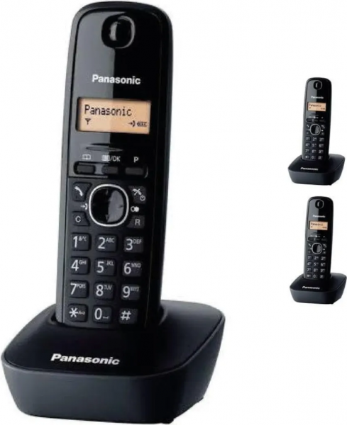 Panasonic KX-TG1611 Telsiz Telefon (3 ahize)
