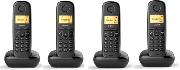 Gigaset A170 Telsiz Telefon (4 ahize)